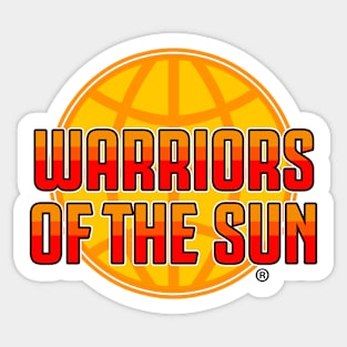 Warriors of the sun Sticker